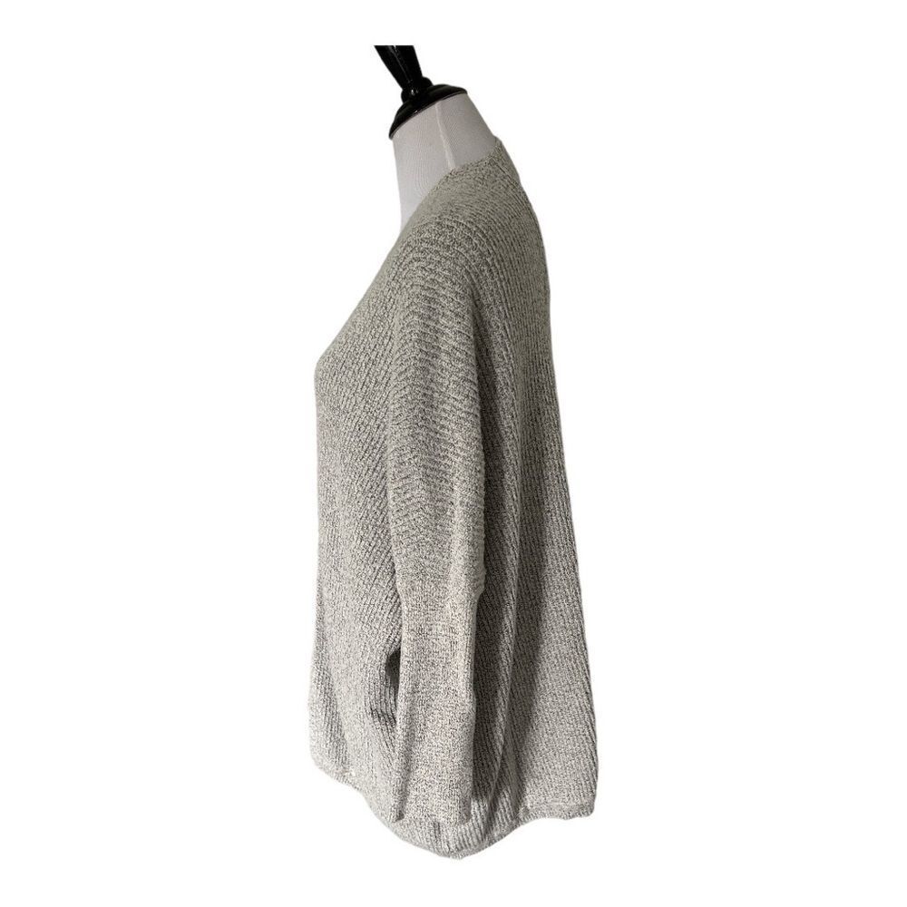 Market & Spruce Grey Open Cardigan size M - Picture 3 of 5